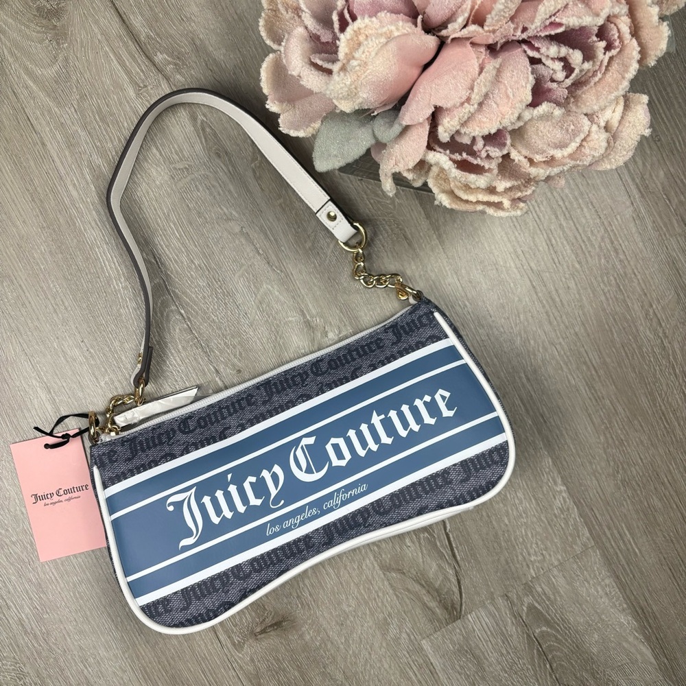 Juicy Couture Denim Fashionista Shoulder Bag